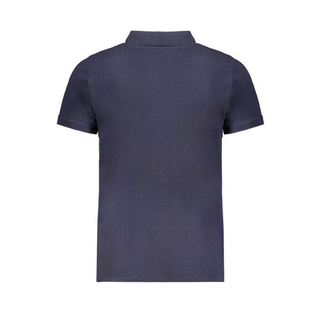 Norway 1963 Blue Cotton Polo Shirt - Hilstor