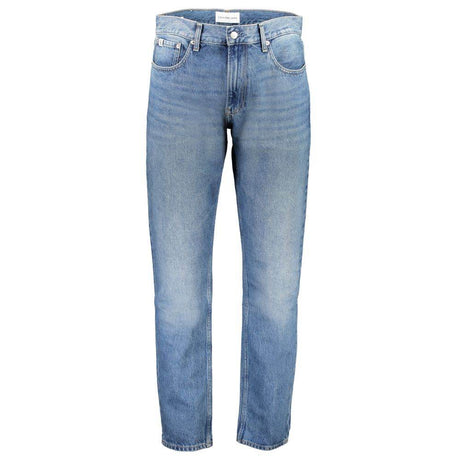 Calvin Klein Blue Cotton Men Jeans - Hilstor