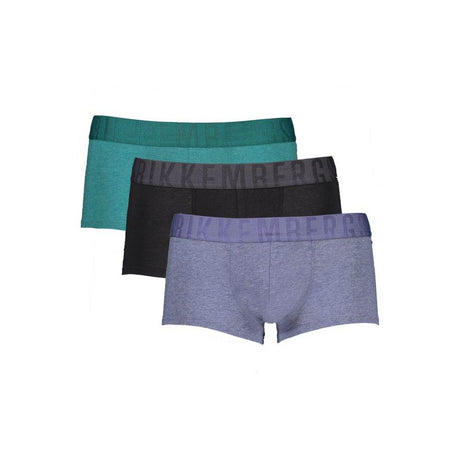 Bikkembergs Green Polyester Men Boxer - Hilstor