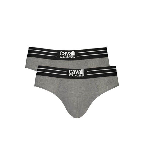 Cavalli Class Brown Cotton Men Underwear - Hilstor