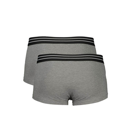 Cavalli Class Brown Cotton Men Boxer - Hilstor