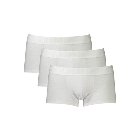 Bikkembergs White Polyester Men Boxer - Hilstor