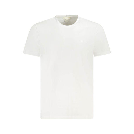 Calvin Klein White Cotton T-Shirt - Hilstor