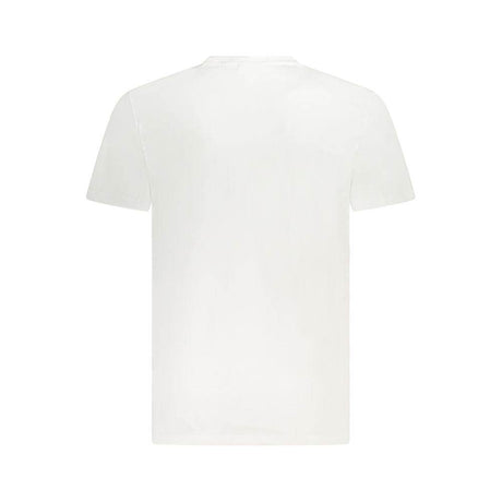 Calvin Klein White Cotton T-Shirt - Hilstor