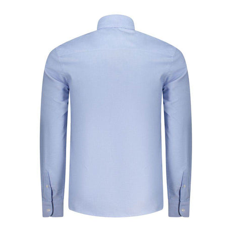 North Sails Light Blue Cotton Men Shirt - Hilstor