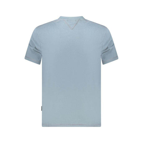 Napapijri Brown Cotton Men T-Shirt - Hilstor