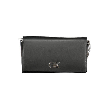Calvin Klein Black Polyester Handbag - Hilstor