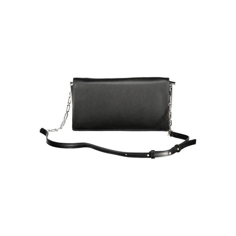 Calvin Klein Black Polyester Handbag - Hilstor