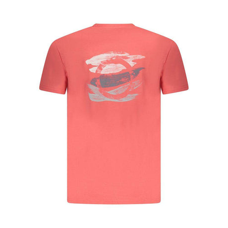 Trussardi Pink Cotton Men T-Shirt - Hilstor