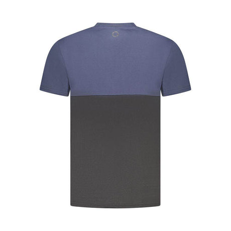 Trussardi Blue Cotton Men T-Shirt - Hilstor