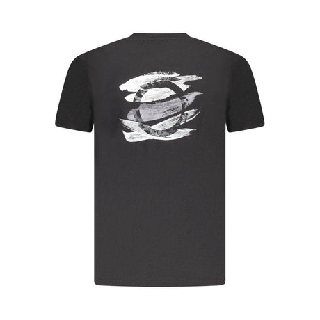 Trussardi Black Cotton Men T-Shirt - Hilstor