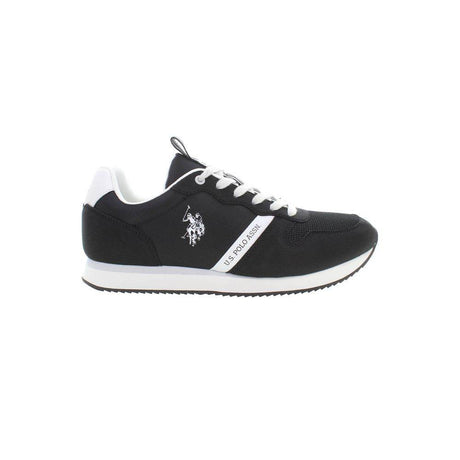 U.S. POLO ASSN. Black Polyester Men Sneaker - Hilstor