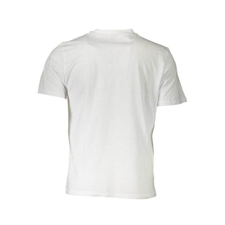 North Sails White Cotton Men T-Shirt - Hilstor