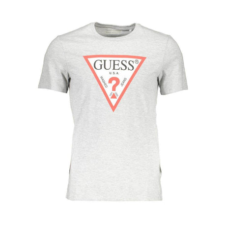 Guess Jeans Brown Cotton Men T-Shirt - Hilstor