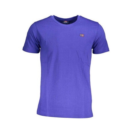 Norway 1963 Blue Cotton Men T-Shirt - Hilstor