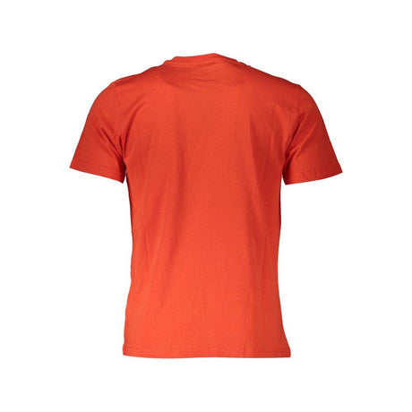 North Sails Red Cotton Men T-Shirt - Hilstor