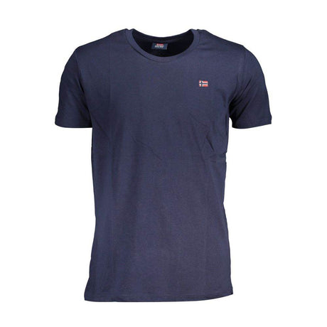 Norway 1963 Blue Cotton Men T-Shirt - Hilstor