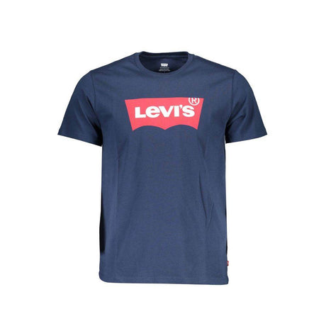 Levi's Blue Cotton Men T-Shirt - Hilstor