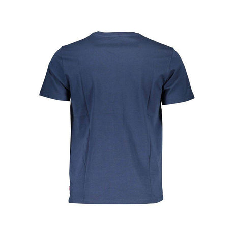 Levi's Blue Cotton Men T-Shirt - Hilstor