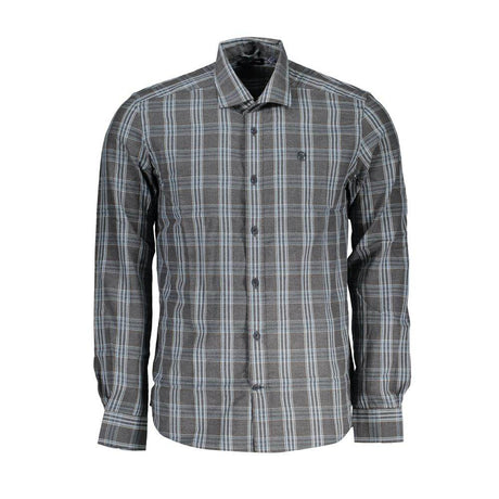 North Sails Brown Cotton Men Shirt - Hilstor
