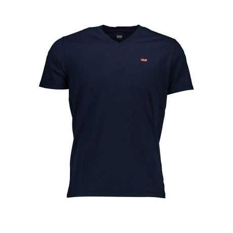 Levi's Blue Cotton Men T-Shirt - Hilstor