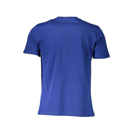 North Sails Blue Cotton Men T-Shirt - Hilstor