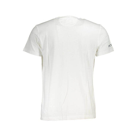 La Martina White Cotton Men T-Shirt - Hilstor