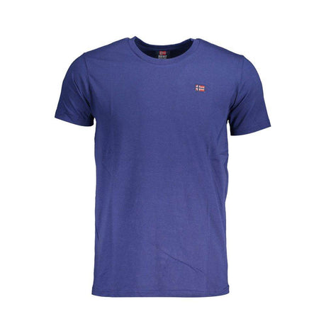 Norway 1963 Blue Cotton Men T-Shirt - Hilstor
