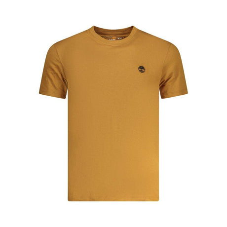 Timberland Brown Cotton Men T-Shirt - Hilstor