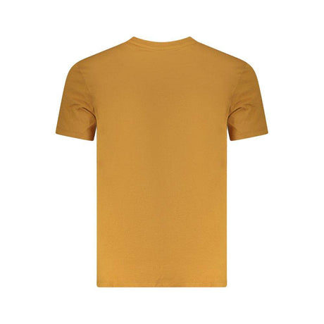 Timberland Brown Cotton Men T-Shirt - Hilstor