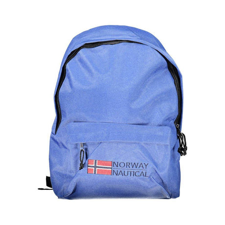 Norway 1963 Blue Polyester Men Backpack - Hilstor