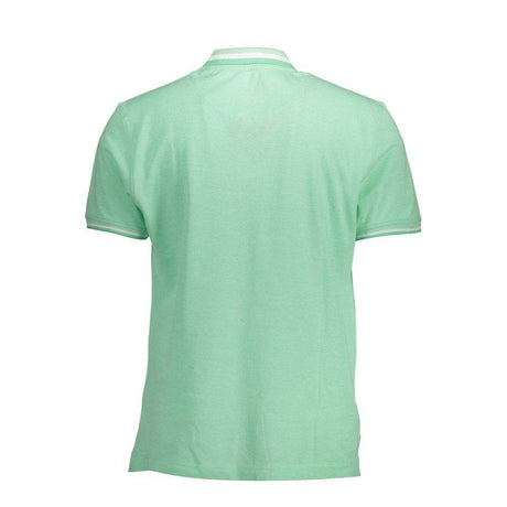 Harmont & Blaine Green Cotton Men Polo Shirt - Hilstor