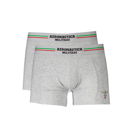 Aeronautica Militare Brown Cotton Men Boxer - Hilstor