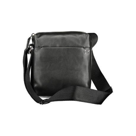 Calvin Klein Black Polyester Men Shoulder Bag - Hilstor