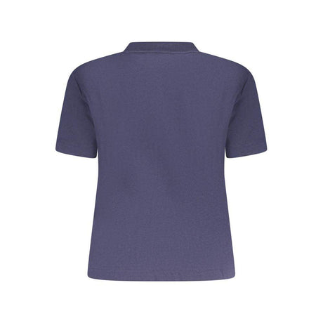Calvin Klein Blue Cotton Women T-Shirt - Hilstor