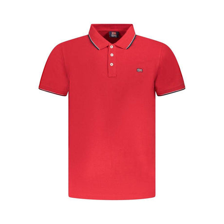 Norway 1963 Red Cotton Polo Shirt - Hilstor