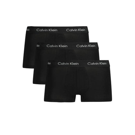 Calvin Klein Black Cotton Men Boxer - Hilstor