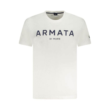 Armata Di Mare White Cotton Men T-Shirt - Hilstor