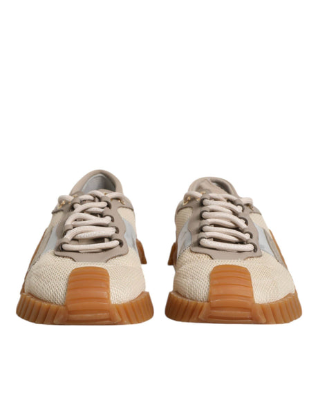 Dolce & Gabbana Multicolor Lace Up Low Top NS1 Sneakers Shoes - Hilstor