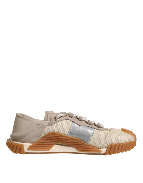 Dolce & Gabbana Multicolor Lace Up Low Top NS1 Sneakers Shoes - Hilstor