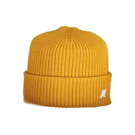 K-WAY Yellow Wool Men Cap - Hilstor