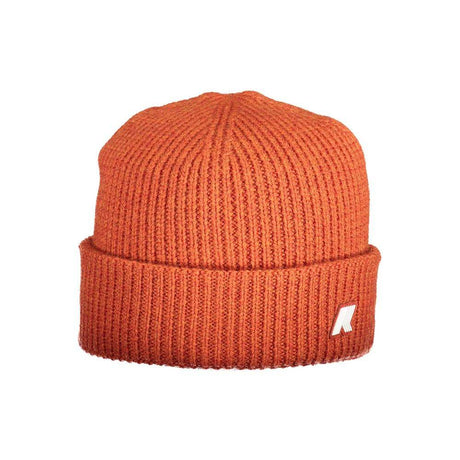 K-WAY Red Wool Men Cap - Hilstor