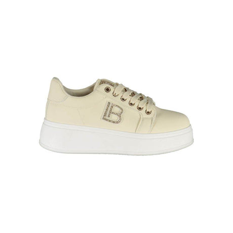 Laura Biagiotti Beige Polyester Women Sneaker - Hilstor