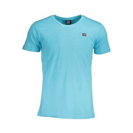 Norway 1963 Blue Cotton Men T-Shirt - Hilstor