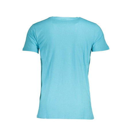 Norway 1963 Blue Cotton Men T-Shirt - Hilstor