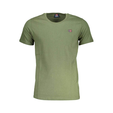 Norway 1963 Green Cotton Men T-Shirt - Hilstor