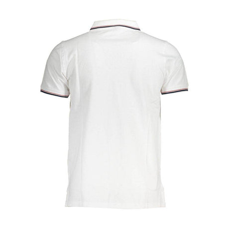 Norway 1963 White Cotton Men Polo Shirt - Hilstor