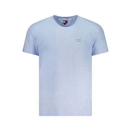 Tommy Hilfiger Blue Cotton Men T-Shirt - Hilstor