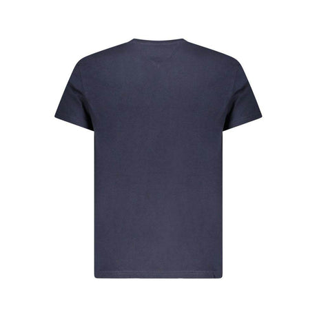 Tommy Hilfiger Blue Cotton Men T-Shirt - Hilstor