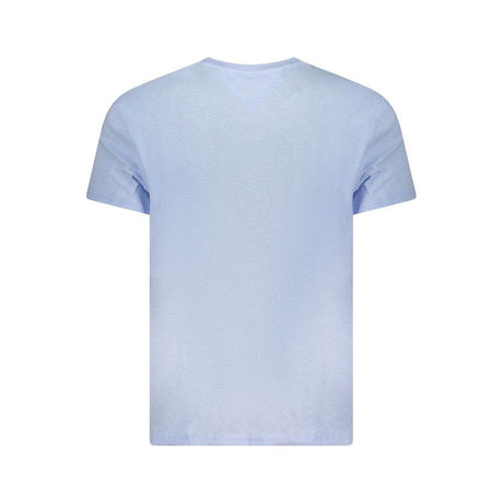 Tommy Hilfiger Blue Cotton Men T-Shirt - Hilstor
